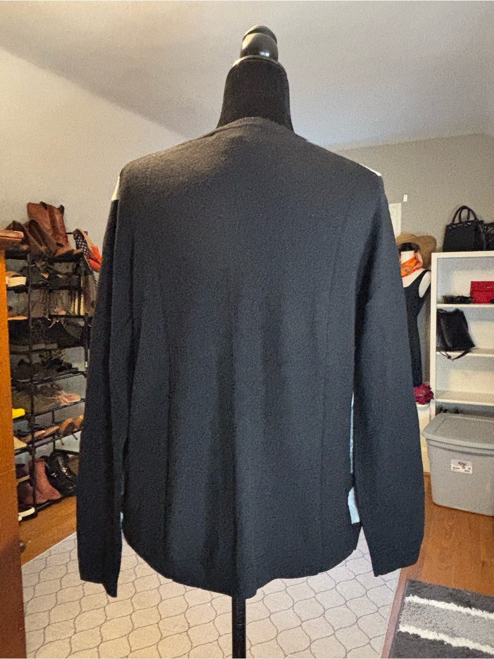 Brooks Brothers 346 | Merino Wool Argyle Twinset — Vest & Cardigan | Size L - Picture 10 of 11